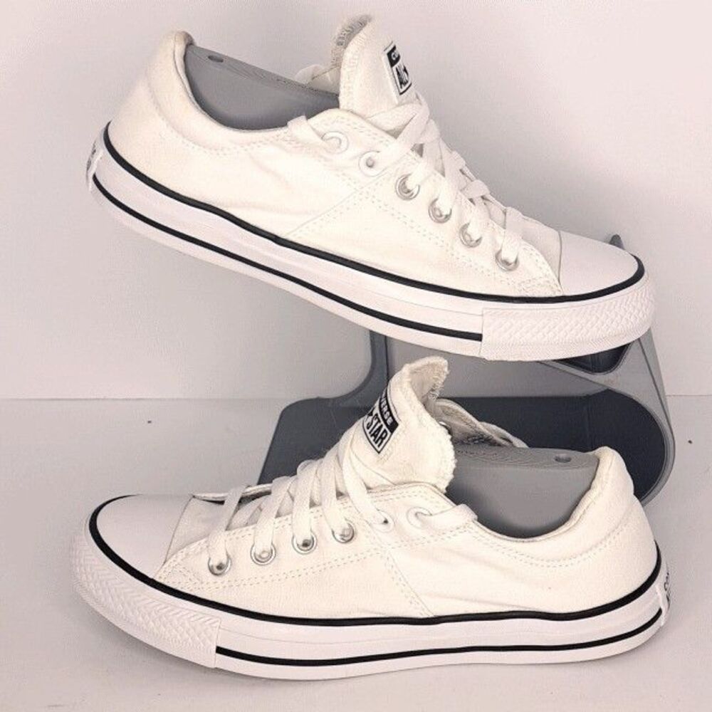 Converse Chuck Taylor All Star Low Top Sneakers Us W9 Canvas White 557971F